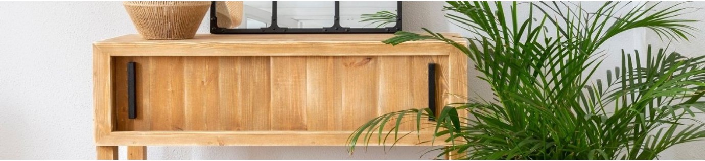 Console en bois massif | Dendro